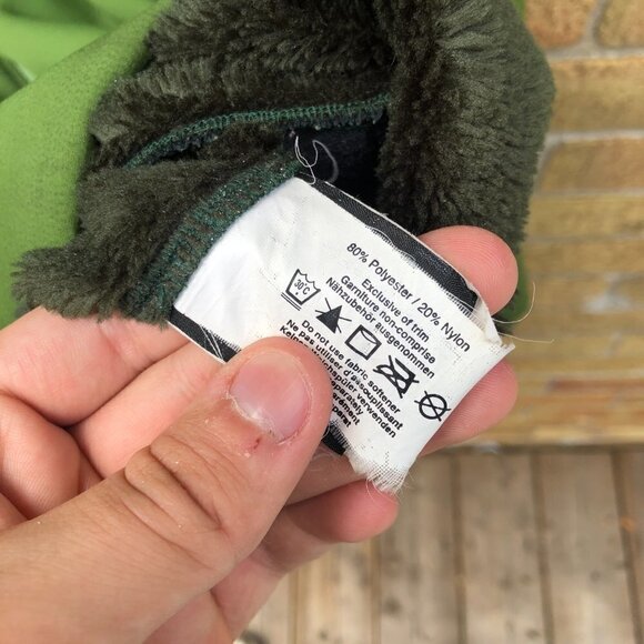Vintage Arc'Teryx Polartec Fleece Lined Jacket XXL Green - Picture 2 of 13